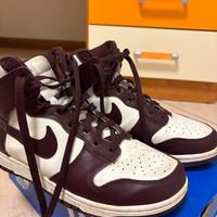 nike dunk alte borgogna