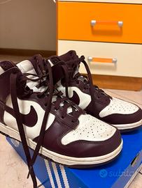 nike dunk alte borgogna