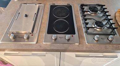 piano cottura domino whirpool