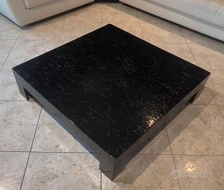 Tavolino da salotto nero 100x100x25