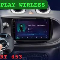 Smart 453 ANDROID RADIO CARPLAY WIRELESS 4+64