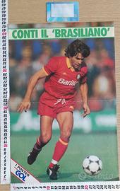 Poster Super Gol Bruno Conti (Roma) + Aldo Serena