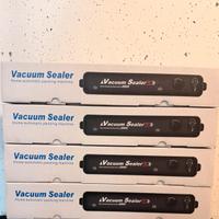 Lotto 4 Macchine sottovuoto alimenti nuove