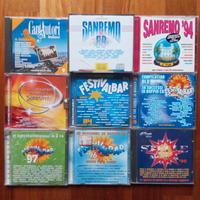 Cd musicali Sanremo e Festivalbar 