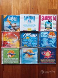 Cd musicali Sanremo e Festivalbar 