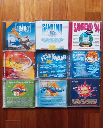Cd musicali Sanremo e Festivalbar 