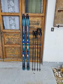 SCI HEAD CYBER 18X PETROL 160cm  E RACCHETTE 123cm