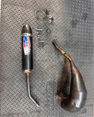Marmitta giannelli + teminale scalvini 50/70