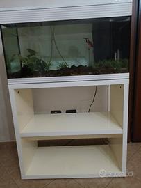 Acquario completo di mobiletto 