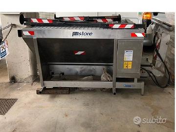 Spargisale-sabbia portato inox con motore