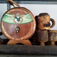 botte con bicchieri amaro digestivo konigsadler
