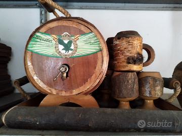 botte con bicchieri amaro digestivo konigsadler