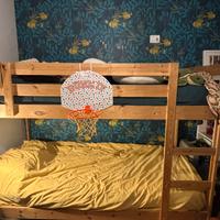 Letto a castello IKEA MYDAL con materasso