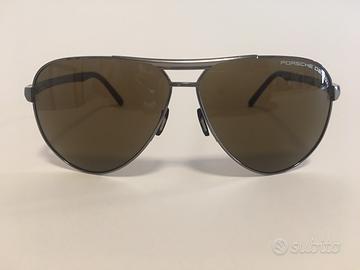 Occhiali da sole in titanio Porsche originali