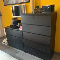 cassettiere color wenge