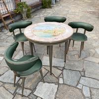 Poltroncine e tavolo anni 50 Umberto Mascagni