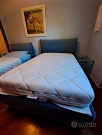 Letto 120x190 con contenitore e rete motorizzata