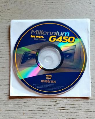 CD driver matrox Millennium G450 (2000)