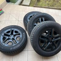 Cerchi e gomme invernali x fiat /jeep