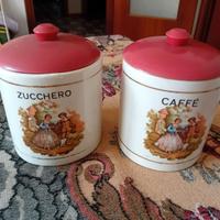 Porta caffè e zucchero vintage