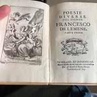 Libro antico del 1726