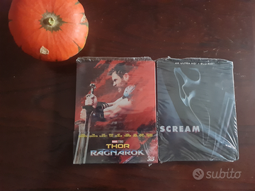 Film Thor 3 steelbook e Scream V