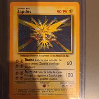 carta pokemon Zapdos holo