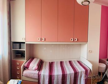 Cameretta rosa e bianca