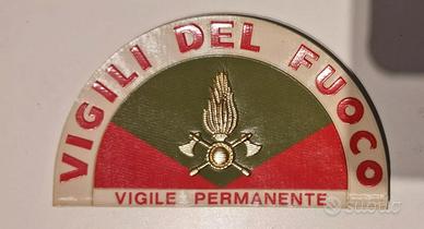 patch vigili del fuoco permanente omerale