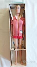 Vintage Ken Doll With blonde Painted Hair 1963