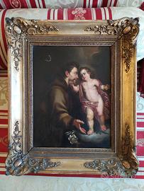 Quadro antico Olio su Tela del 1700