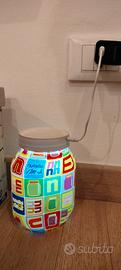 Lampada Led Nutella Barattolo Ferrero multicolore