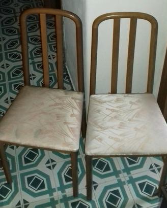 4 Sedie anni 80/90 (no Cassina, no Tisettanta)