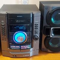 hi-fi sony MHC-RG495 hifi radio CD Cassette stereo