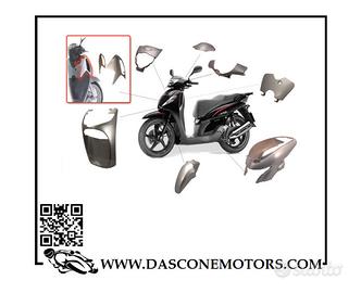 KIT CARENE COMPLETO HONDA SH i 125 150 10 pezzi Ar