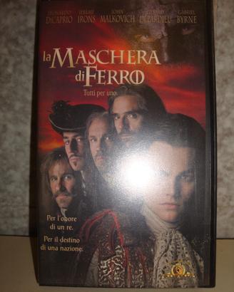 La Maschera di Ferro Leonardo Di Caprio MGM Vhs