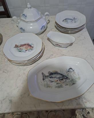 Set di piatti x pesce