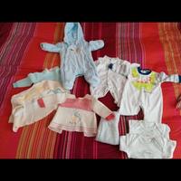 Lotto vestiti neonato