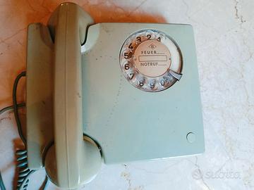 Telefono vintage fisso a disco