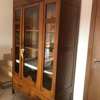 Vetrina antica da restaurare