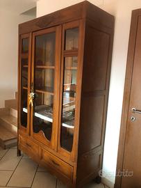 Vetrina antica da restaurare