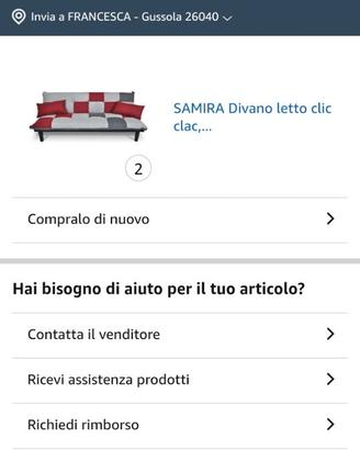 Divano letto