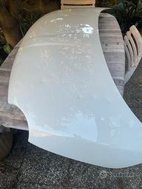 Cofano bianco grandinato fiat 500 anno 2010