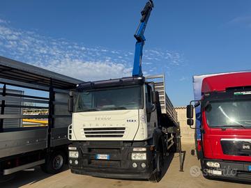 Iveco Stralis 270 gru + ribaltabile