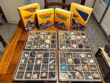 collezione minerali e gemme da tutto il mondo