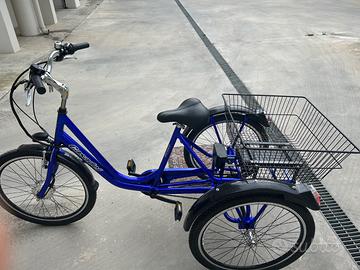 Bici elettrica tre ruote Casadei