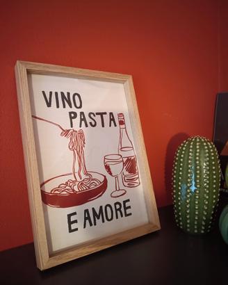 cornice con stampa