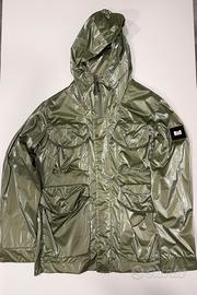 Weekend Offender -Glazed Smock Jacket Olive- tg M