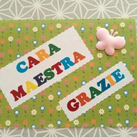 biglietto cartoncino bambini x fine anno scuola 