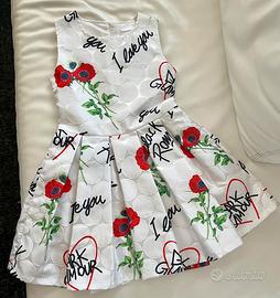 ABITO CERIMONIA BAMBINA 9 anni